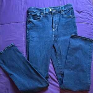 Express Dark Blue Women's Skinny Jeans